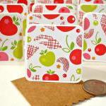 Mini Card Set, Cherry Apple Mini Cards, Gift Cards..