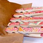 Decorative Clothespins, Large Paisley And Floral..