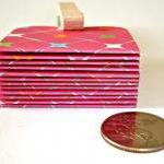 Pink Star Sparkle Pattern Mini Card Set, 1 1/2..
